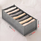 Jeans Pants Storage Box Wardrobe Clothes Organizer Cabinet Drawer Separator Underwear Socks T-Shirt Storage Organizers