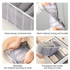 Jeans Organization Storage Box | Closet Drawer Organizer for Pants and Clothing