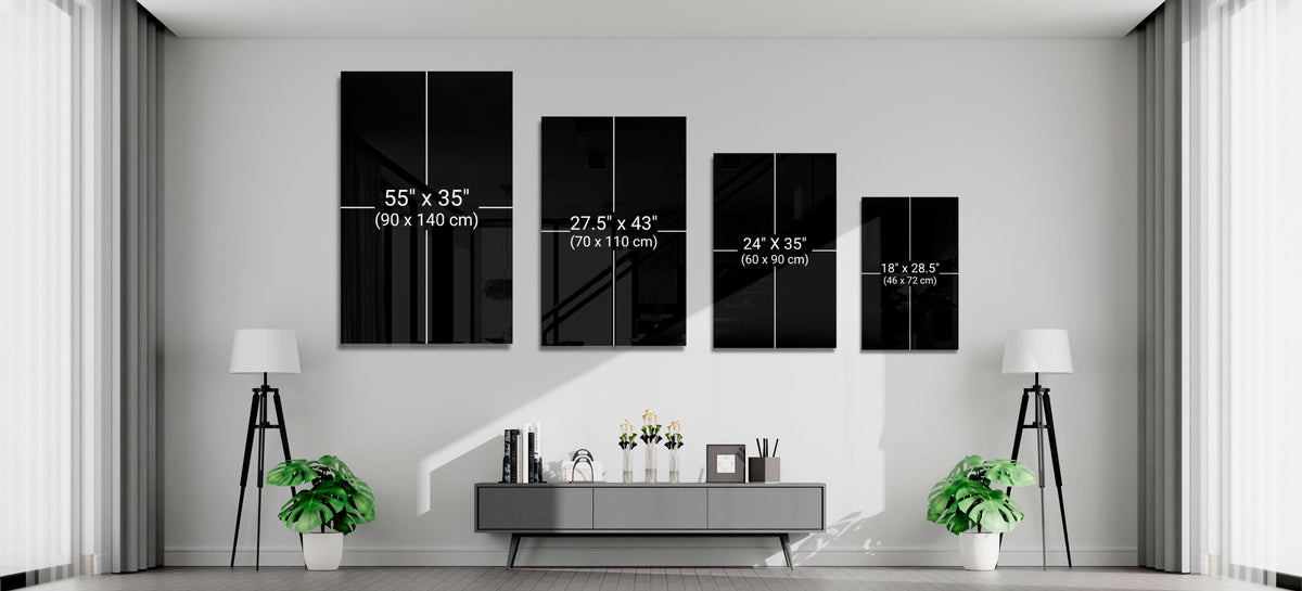 1970 American Muscle Car  Glass Wall Art || Designer Collection