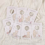 Disney Classic Winnie the Pooh Ivory, Tan, and Sage Nursery Baby Closet Dividers - Set of 7 Newborn to 24 Months