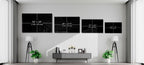 1970 American Muscle Car  Glass Wall Art || Designer Collection