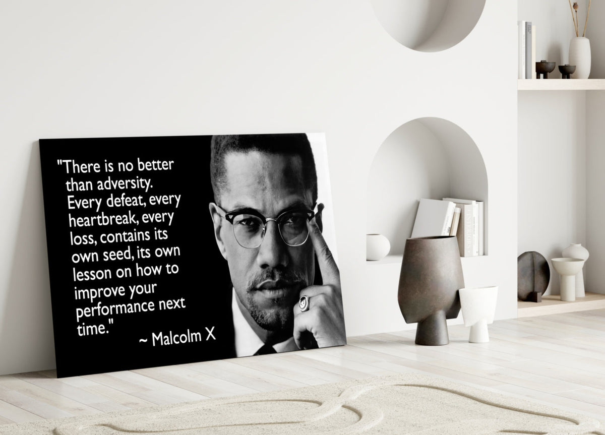 Words of Justice Glass Wall Art